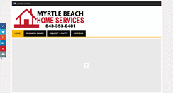 Desktop Screenshot of myrtlebeachhomeservices.com